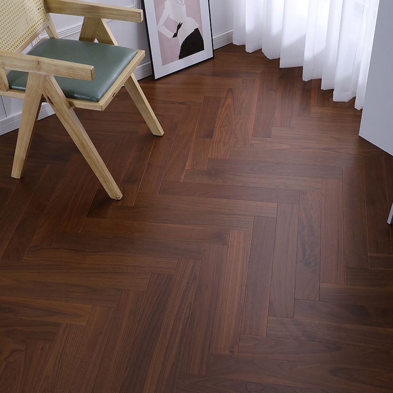 Suelo laminado de madera retro resistente a la decoloración con sistema de clic