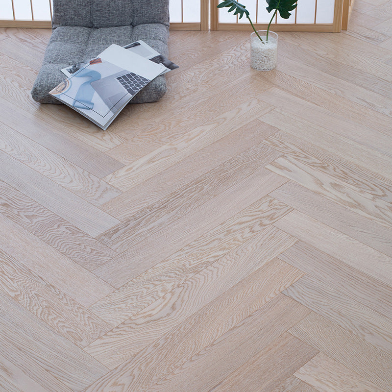 Suelo laminado de madera retro resistente a la decoloración con sistema de clic