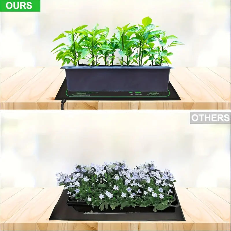 Manta térmica para plántulas: control de temperatura para una germinación y crecimiento más rápidos.
