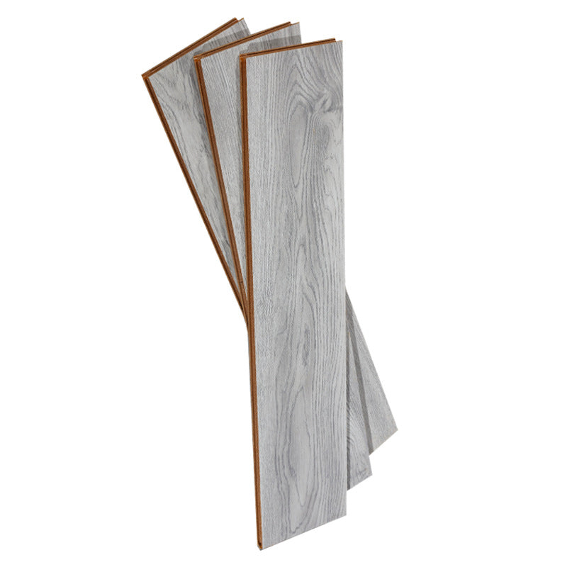 Suelo laminado resistente a los arañazos, suelo laminado de madera con sistema de clic