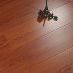 Suelo laminado resistente a los arañazos, suelo laminado de madera con sistema de clic