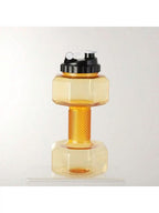 Botella de agua FlexDumbbell de 550 ml, dos en uno, compañera de entrenamiento para quienes van al gimnasio.