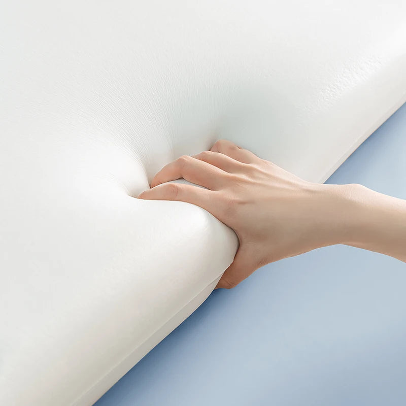 Almohada de soporte cervical de espuma viscoelástica con gel refrescante
