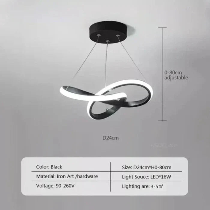 Lámpara de techo LED moderna - WaveGlow