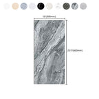 Papel pintado de plástico, azulejo individual autoadhesivo para pared