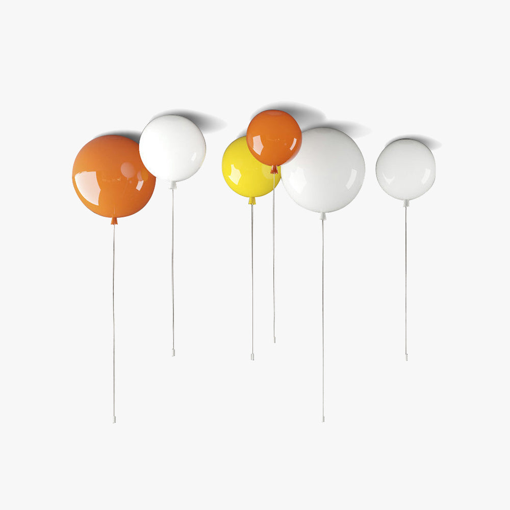 Lámpara de techo tipo globo | Diseño LED multicolor moderno