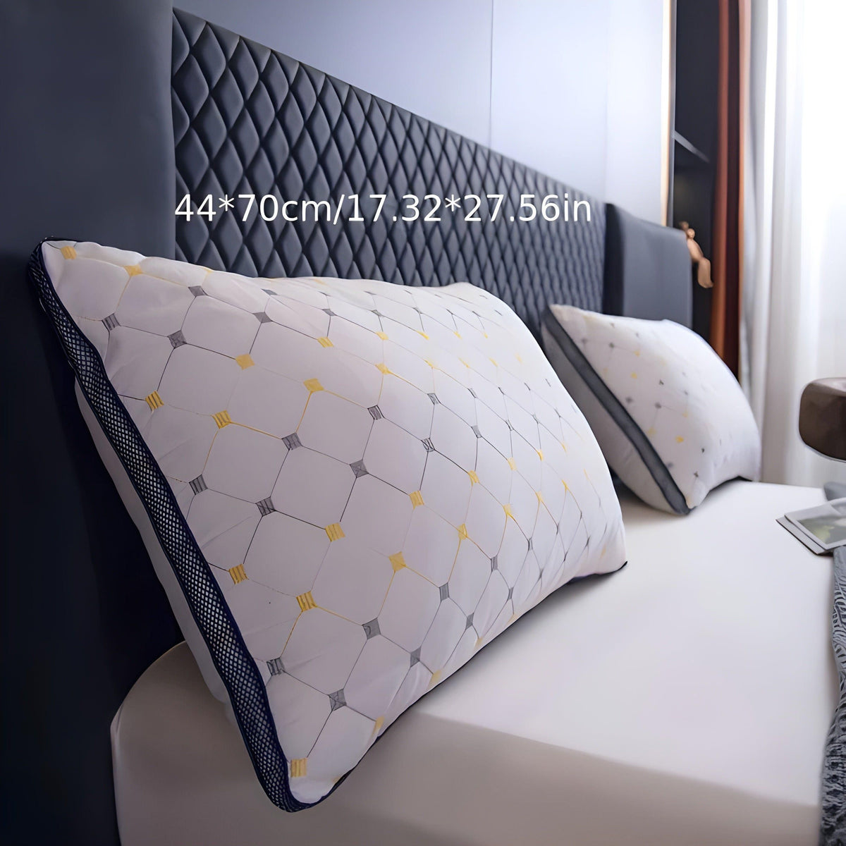 Almohada ergonómica de soporte para el cuello para una comodidad ideal al dormir