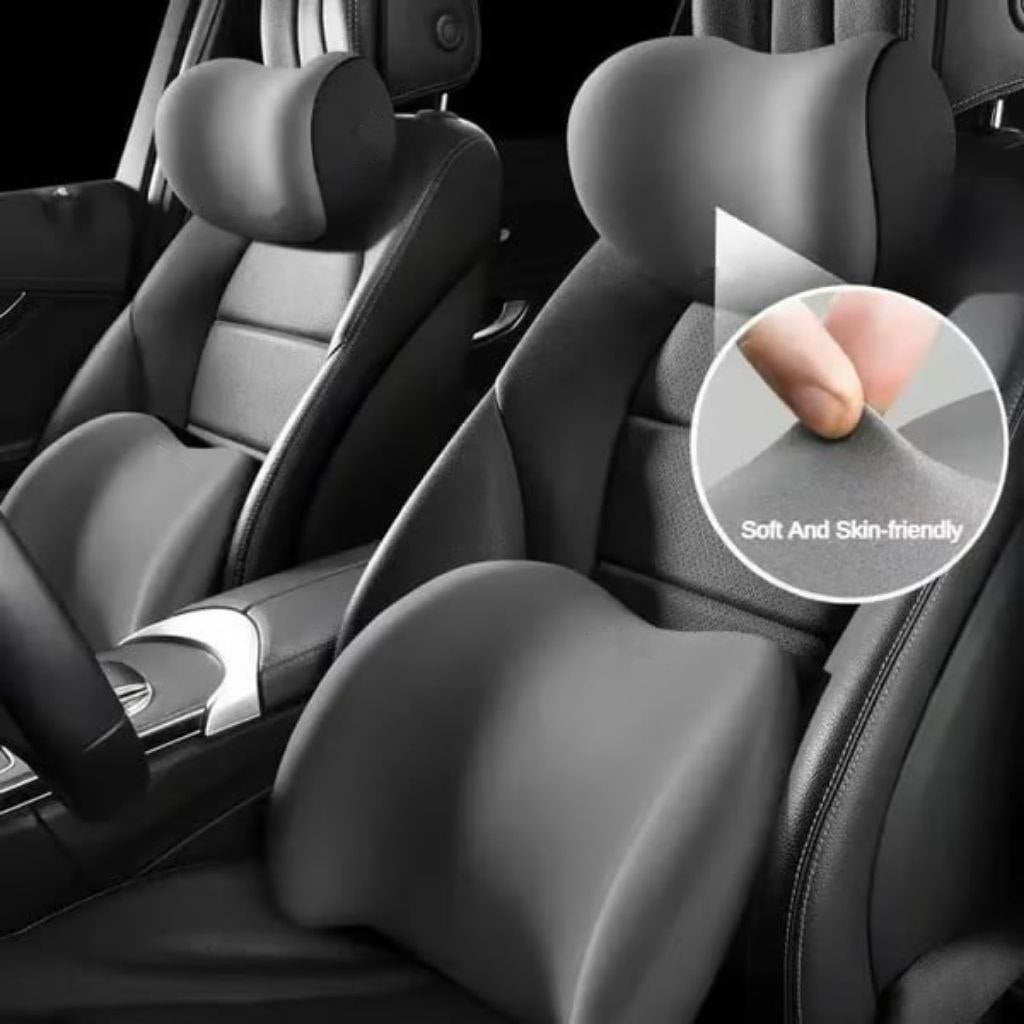 ErgoDrive: ¡Soporte cómodo para la espalda y el cuello en cada paseo!