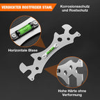 Llave angular multifuncional