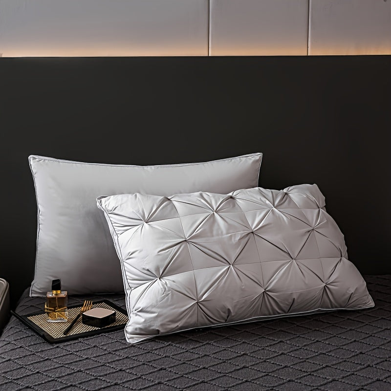 Almohada de lujo para dormir: almohada suave de poliéster para todas las necesidades