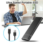 Disco duro externo de estado sólido portátil, SSD externo de ultra alta velocidad