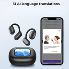 Auriculares inalámbricos de viaje con traducción por IA