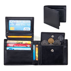 Cartera corta multifuncional para hombre