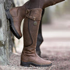 Botas de invierno de montar impermeables de piel