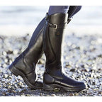 Botas de invierno de montar impermeables de piel