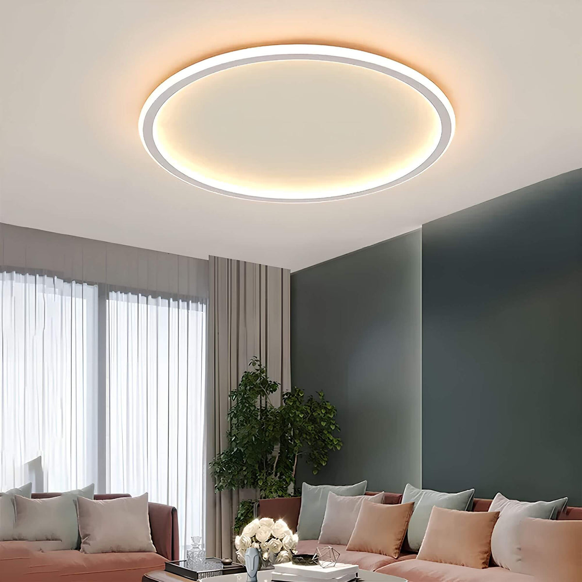 Lámpara de techo LED Aurora Globe: iluminación elegante para Elke Ruimte