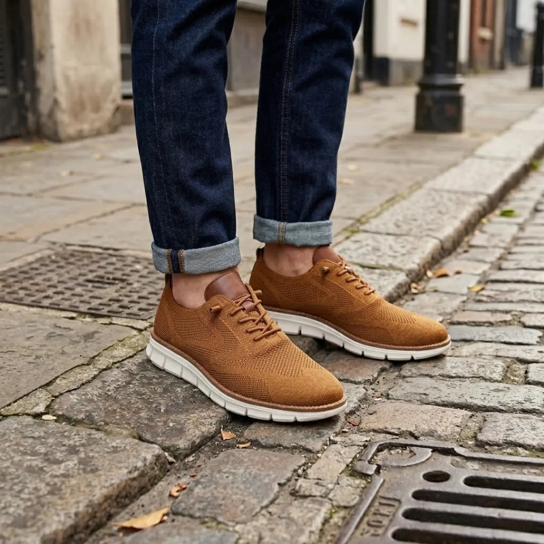 Zapatillas casual de hombre ligeras con malla transpirable Axel