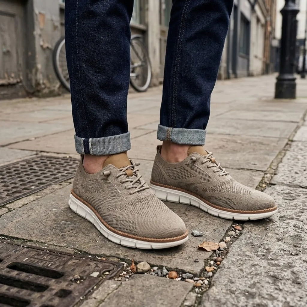 Zapatillas casual de hombre ligeras con malla transpirable Axel