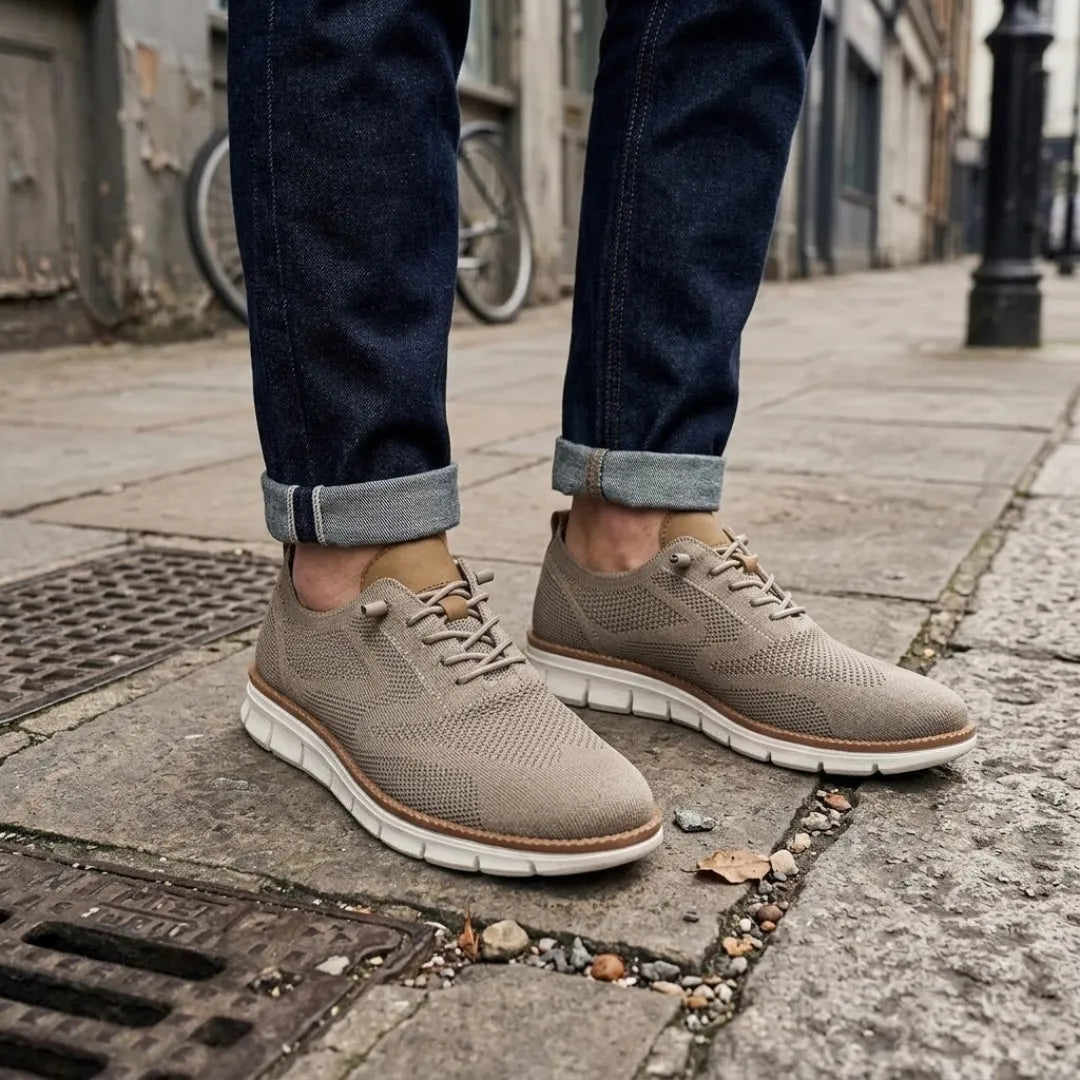 Zapatillas casual de hombre ligeras con malla transpirable Axel