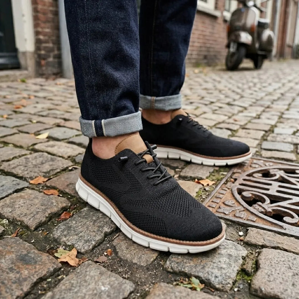 Zapatillas casual de hombre ligeras con malla transpirable Axel