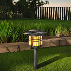 Lámpara de pie solar LED de plástico minimalista moderna con columna para jardín