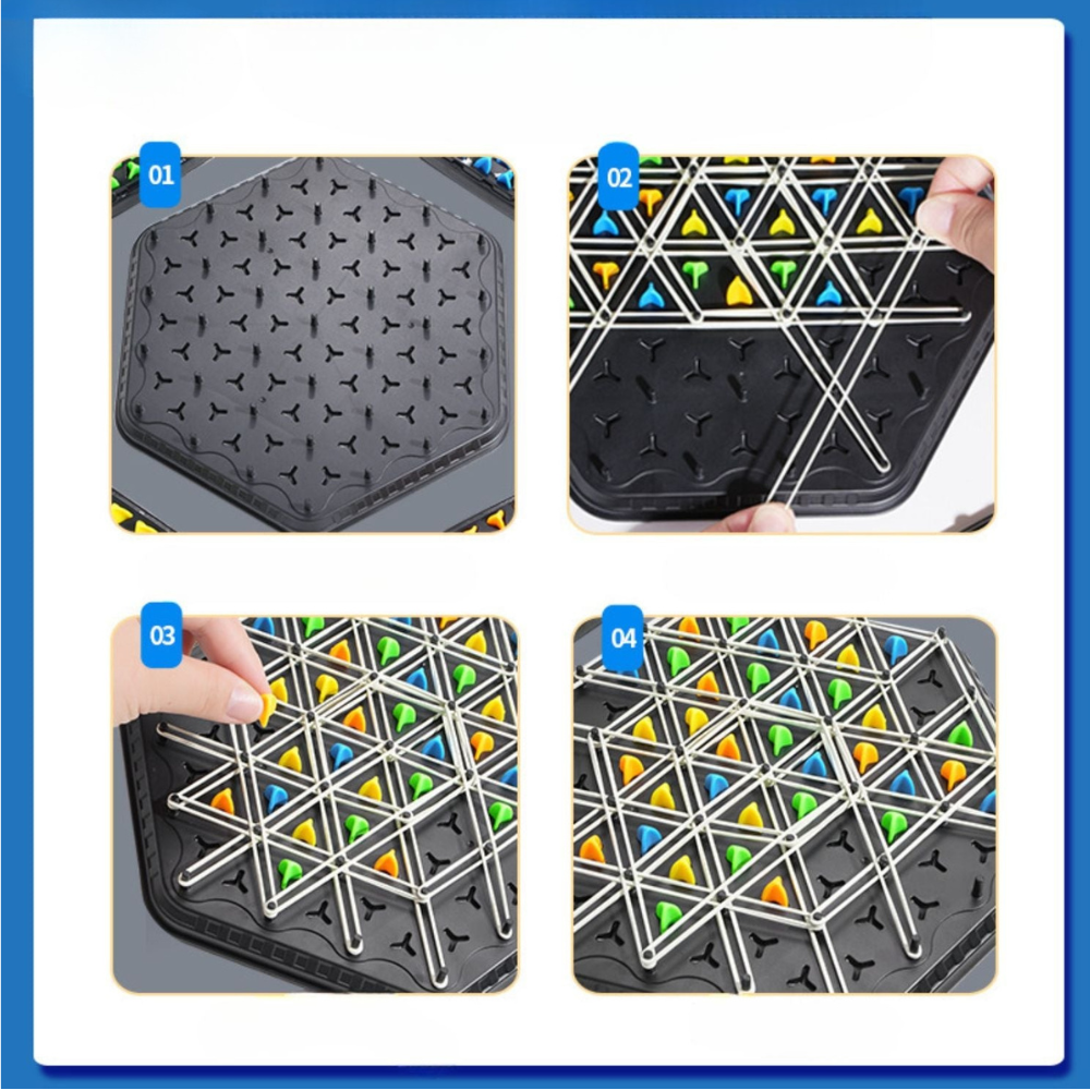 Juego de mesa de estrategia | Juego de rompecabezas interactivo de cuadrícula de colores