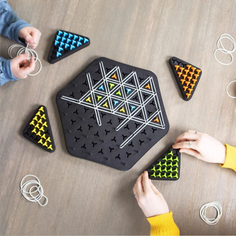 Juego de mesa de estrategia | Juego de rompecabezas interactivo de cuadrícula de colores