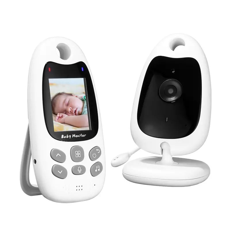 Monitor para bebés con cámara y audio, monitor de video de 3.5 pulgadas con visión nocturna, comunicación bidireccional y alcance de 300 m.