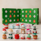 Calendario de adviento navideño relleno de peluches Squishmallows SquishJoy