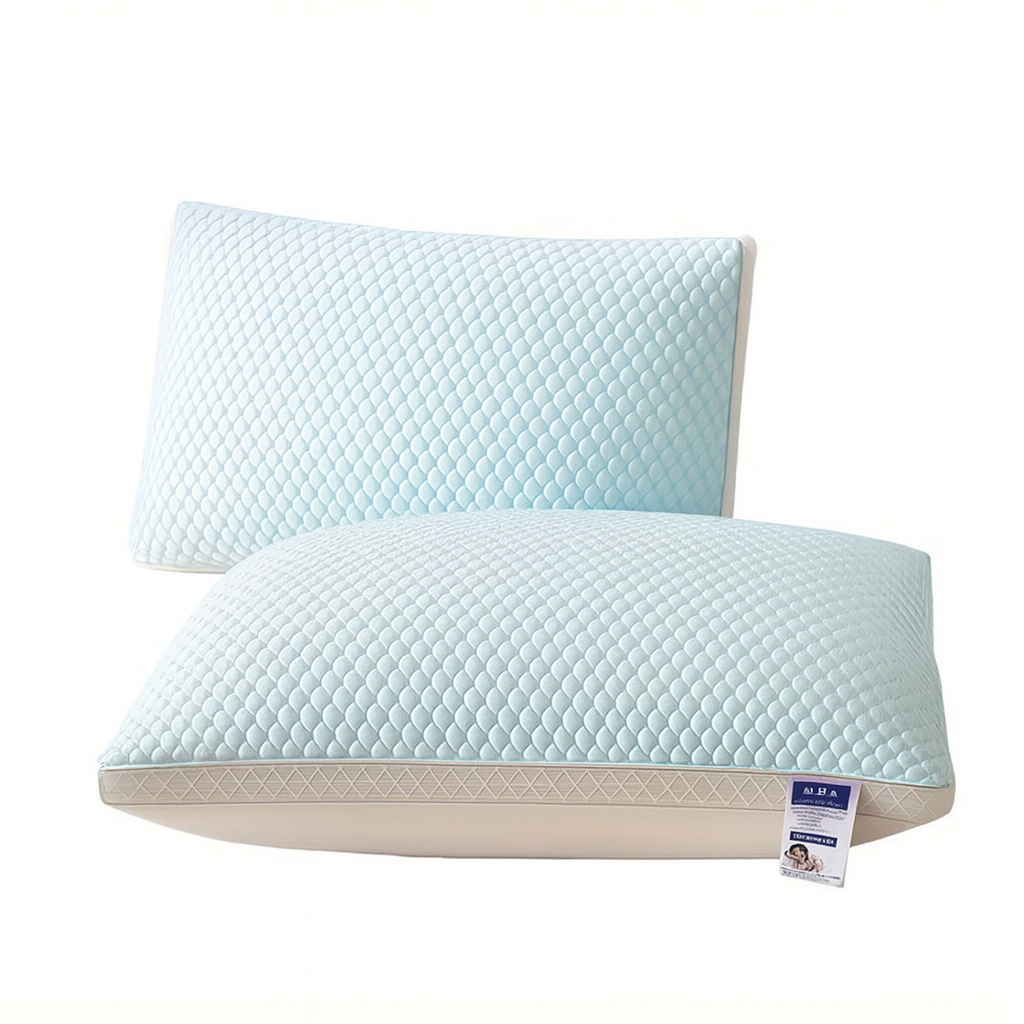 Almohada refrescante para el cuello y la relajación - Transpirable y con buen soporte