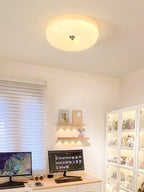 Lámpara de techo Melkglas 32–46 cm | Glazen Bol con acento plateado | Dimbare Plafondverlichting Warm Wit