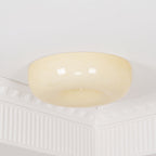 Lámpara de techo Melkglas 32–46 cm | Glazen Bol con acento plateado | Dimbare Plafondverlichting Warm Wit