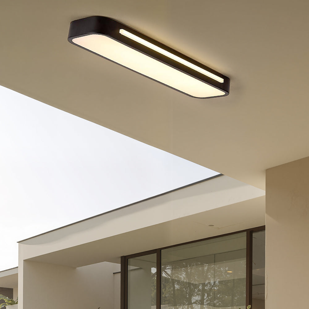 GlowRond – Lámpara de techo LED moderna para pasillos, entradas y escaleras | Diseño elegante y de bajo consumo energético