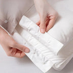 Almohada cervical ergonómica ajustable unisex con doble capa para viajes