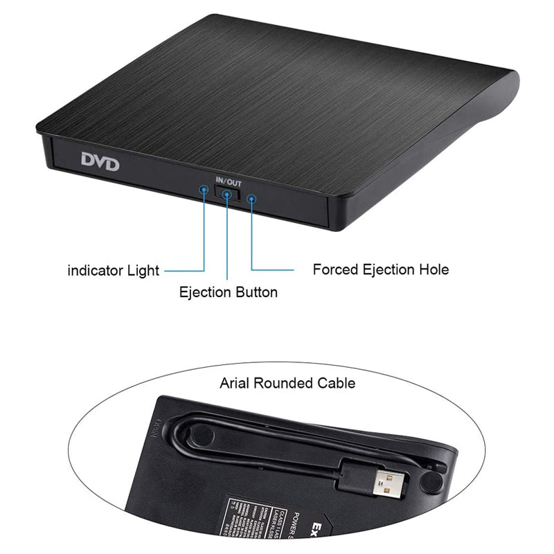 Unidad de CD externa USB