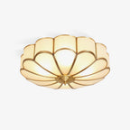 Lámpara de techo empotrada VKL-1005 — Embellecedor de vidrio en forma de flor