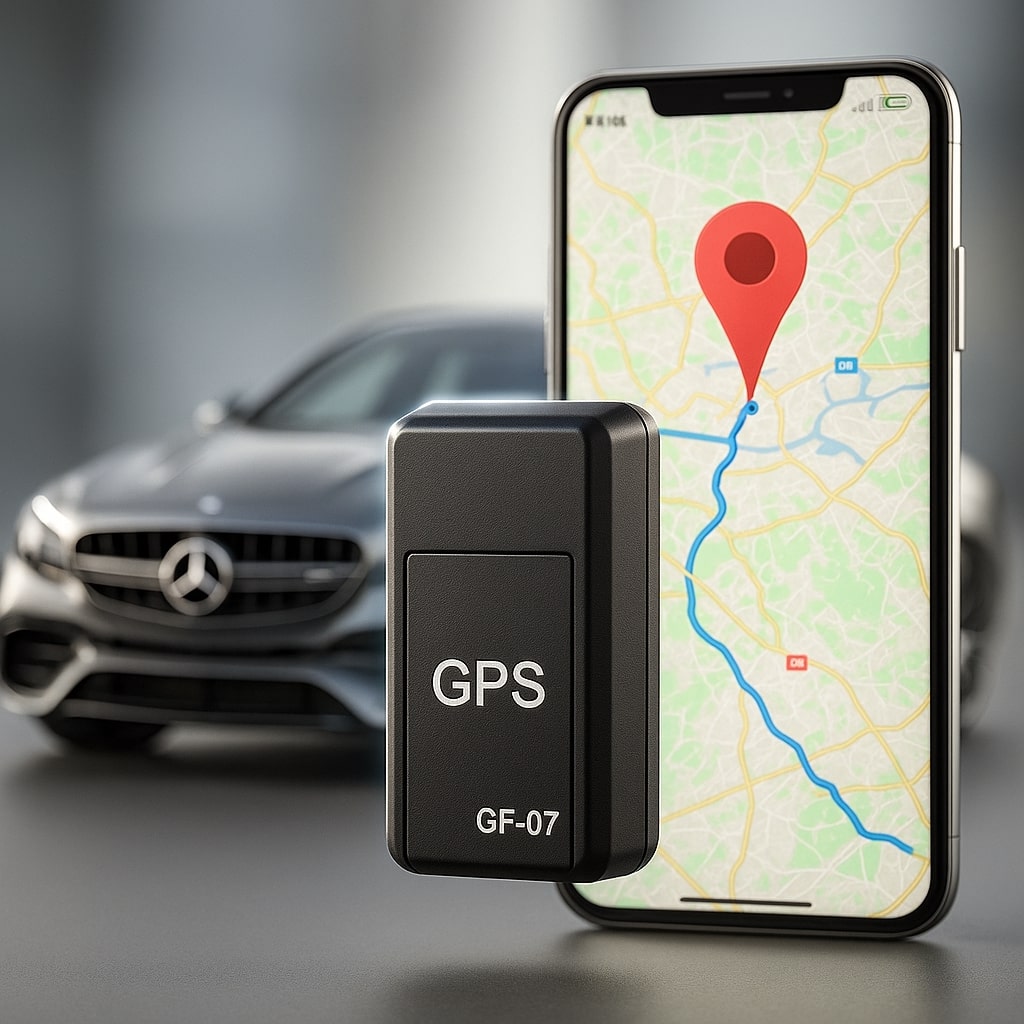 Localizador GPS para coche sin cuota mensual, mini rastreador Locaro