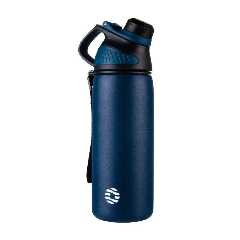 Botella de agua isotérmica de 1000 ml, termo de acero inoxidable con tapa magnética, ideal para viajes de verano de 2026