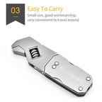 Juego de herramientas de llave inglesa plegable de acero inoxidable Pro Expert