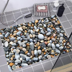 Adhesivos para suelos de baño con superficie de piedra 3D