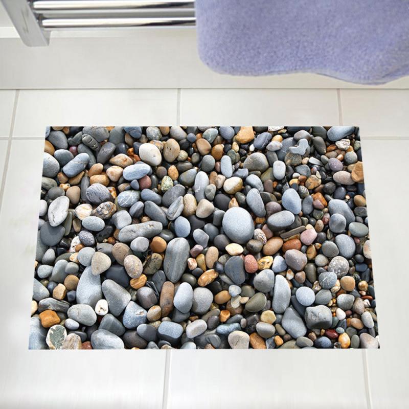 Adhesivos para suelos de baño con superficie de piedra 3D