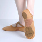 Zapatillas de ballet para mujer que brindan soporte y favorecen la figura - Malla con suela dividida