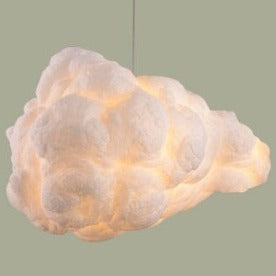 Lámpara de techo con diseño de nube creativa