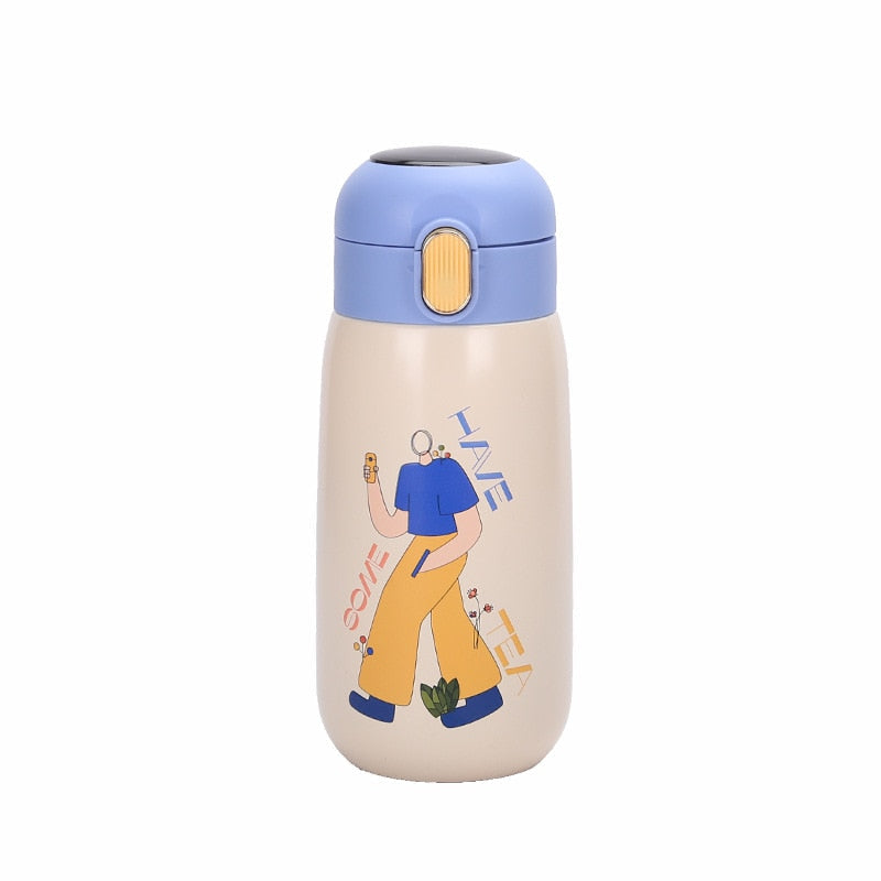 Botella térmica con pantalla LED de temperatura