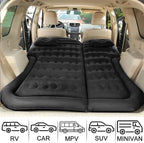 ComfortNest | Colchón inflable portátil para coche con diseño resistente | Cama plegable para viajes y uso al aire libre