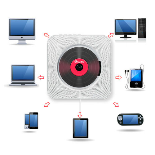 Reproductor de CD Sound Wave con Bluetooth