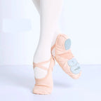 Zapatillas de ballet para mujer que brindan soporte y favorecen la figura - Malla con suela dividida
