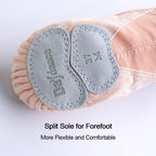 Zapatillas de ballet para mujer que brindan soporte y favorecen la figura - Malla con suela dividida