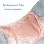 Zapatillas de ballet para mujer que brindan soporte y favorecen la figura - Malla con suela dividida