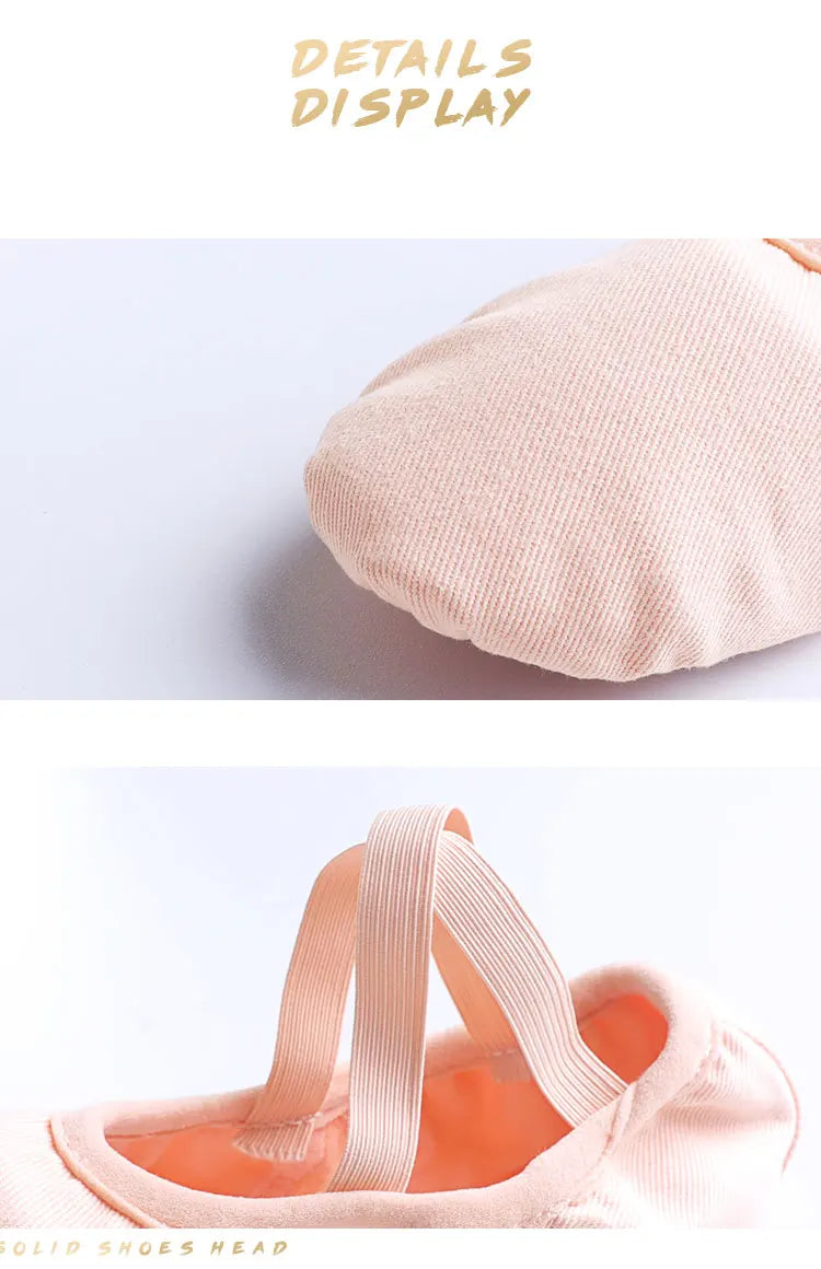 Zapatillas de ballet para mujer que brindan soporte y favorecen la figura - Malla con suela dividida